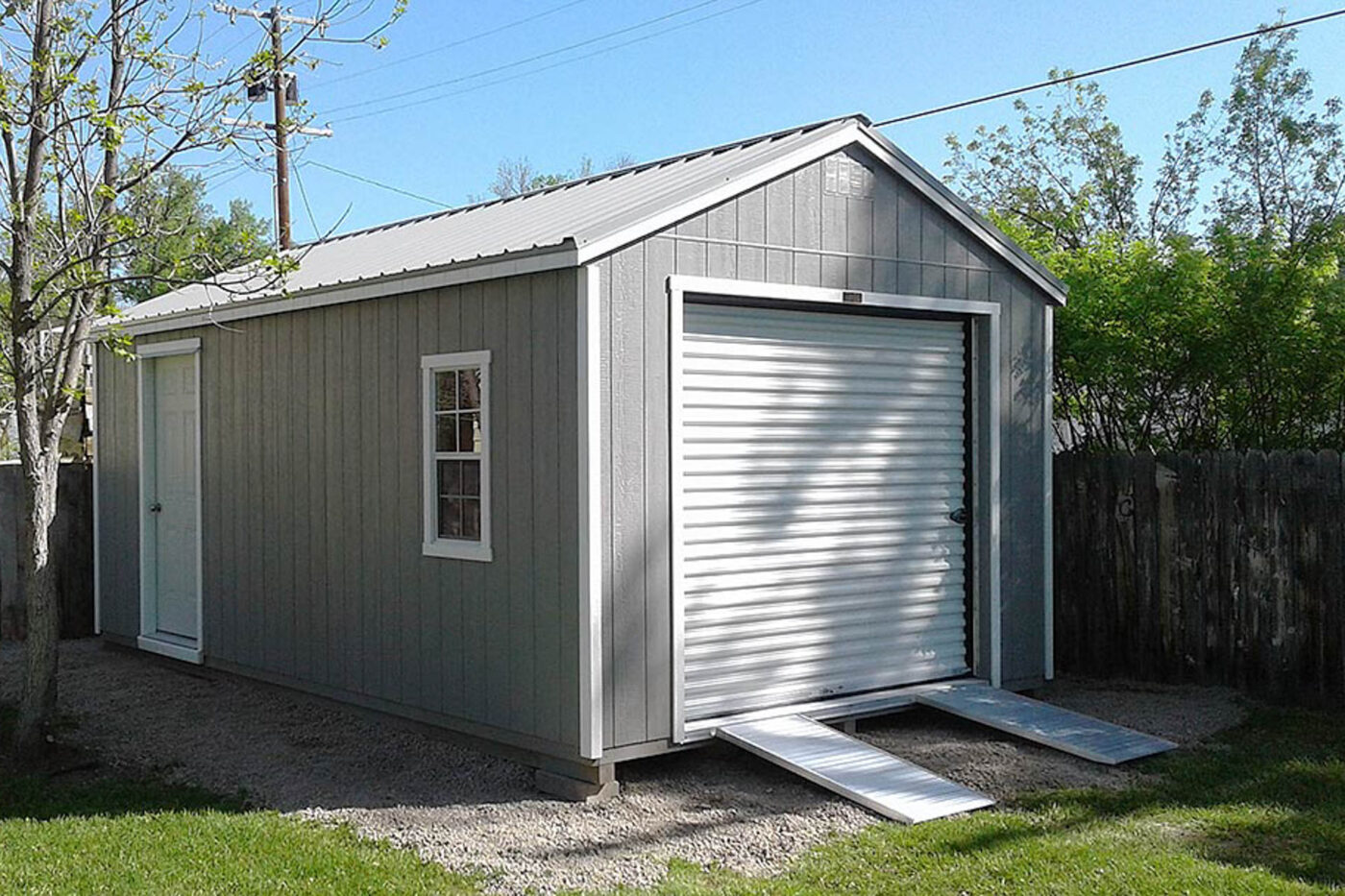 A-Frame Garage Storage Shed for sale in Montana