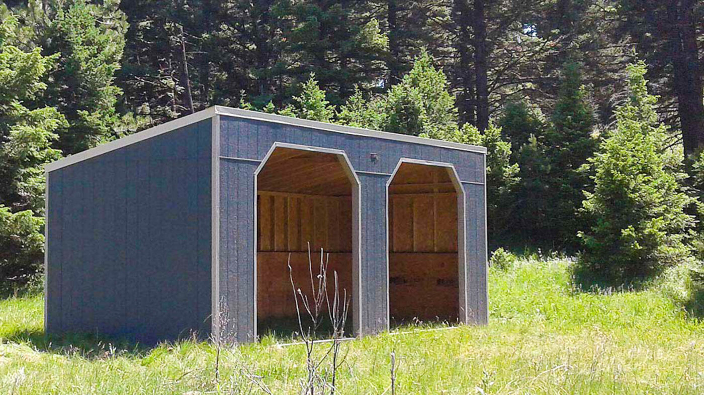 Single Slope Shelter for sale in Montana