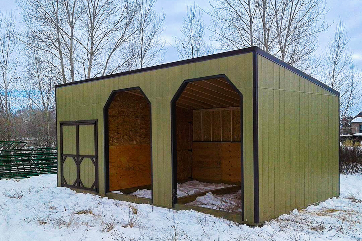 Single Slope Shelter for sale in Montana